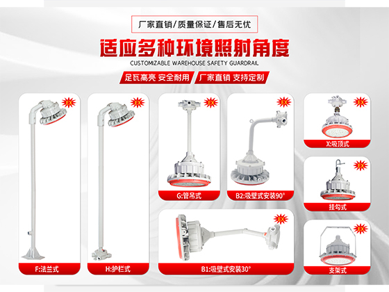 LED 防爆灯腔内电气结构：拆解防爆安全的核心设计-浙江新黎明